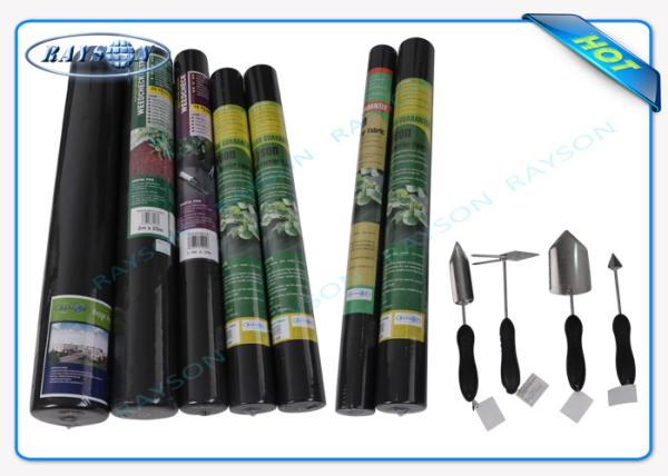 100% PP Raw Non Woven Landscape Fabric Protect Plant / Garden / Fruit / Weed