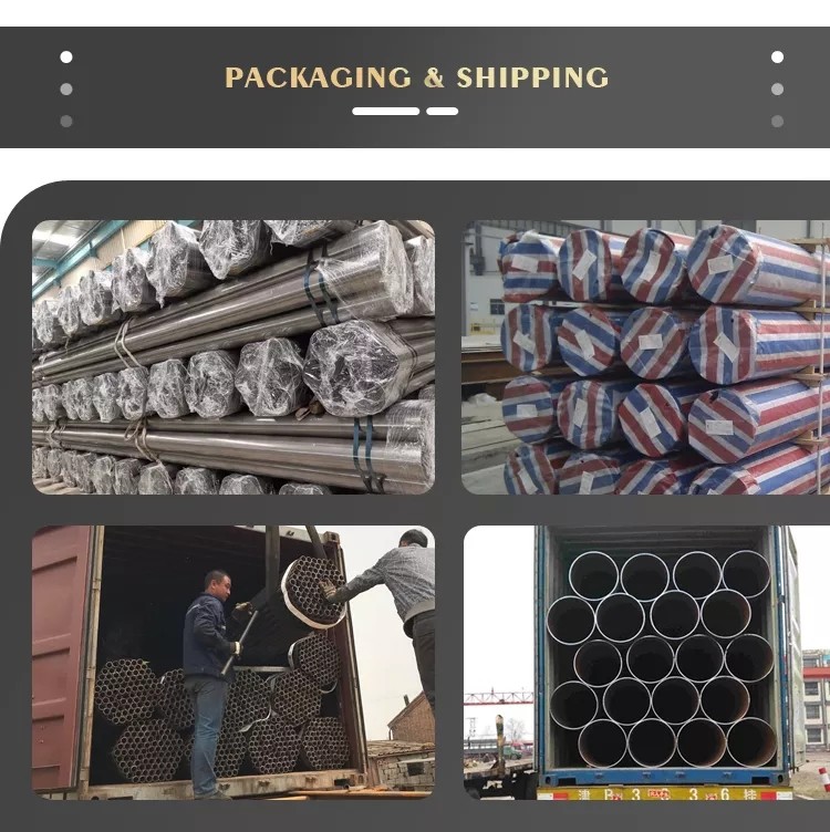 ASTM A209 Boiler Pipe Varnish Painting Low Carbon Steel Pipe