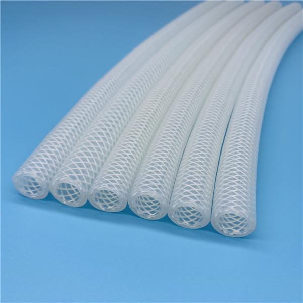 Reinforced Silicone Hose Polyster Braided High Temperature Resistant In