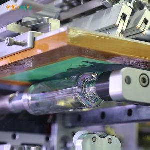 Full Automatic 3 Colors Silk Screen Printer 5Kw High Precision Image Positioning