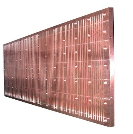 Copper Mould Plate For Low Carbon steel Continuous Casting Machine with ISO
