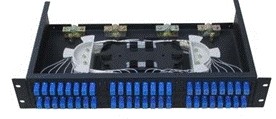 Stable Telecommunication Distribution Box , Splitter Distribution Box 430×300×1U