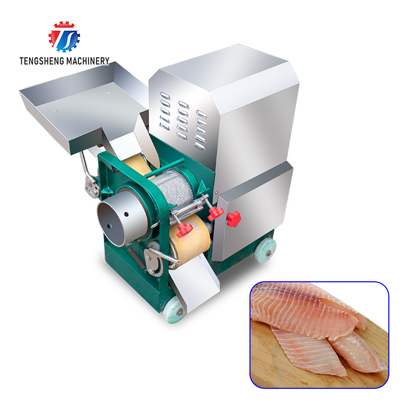  Stainless Steel Mackerel Fish Meat Picker To Thorn Separator Hot Fish Processing Machine Manufactures