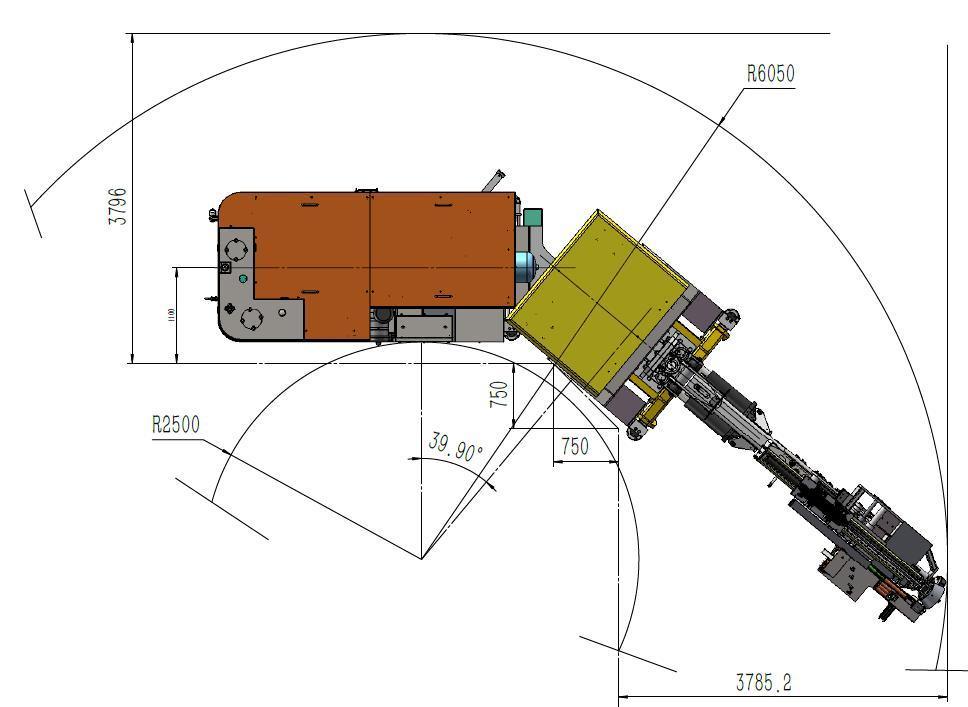 Underground Tunnel Mining Rock Drilling and Blasting Rig