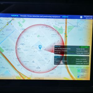 Portable UAV Signal Detector Drone Detection Direction Finding Adjustable