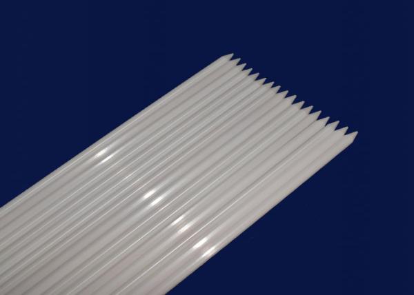 Alumina / Zirconia Machinable Ceramic Rod Ceramic Pipe High Temperature