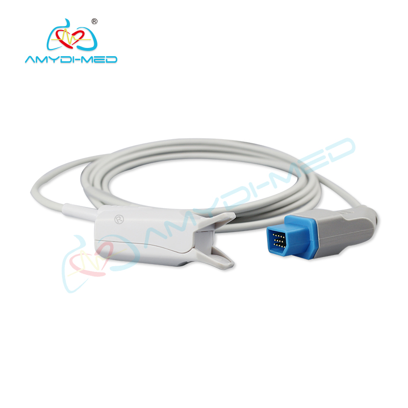 15 Pin Nihon Kohden Oxima Pulse Spo2 Sensor 3 Meter SpO2 Probe
