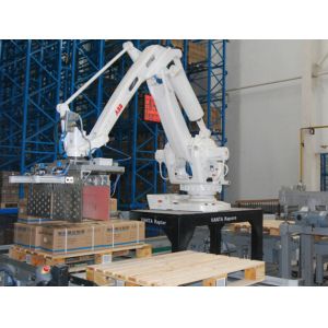 Hight Efficiency Large Cartons Robot Palletising Touch Screen Controller