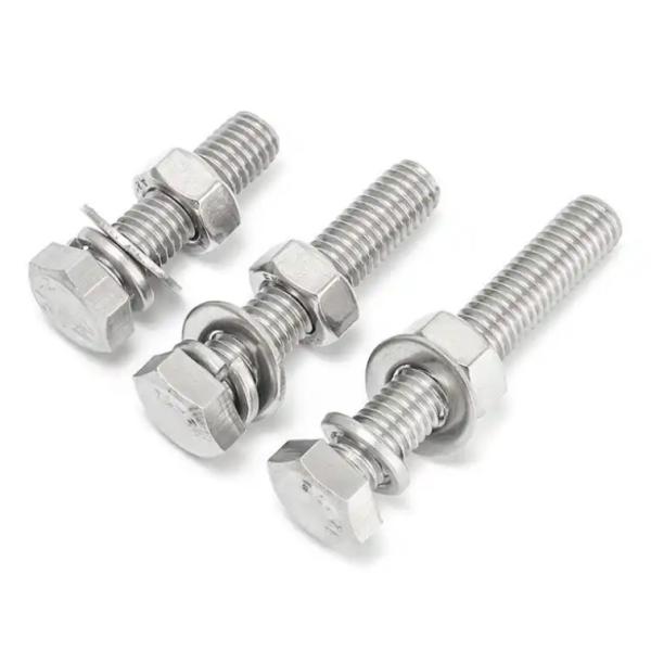 Wholesale Fastener Hex Bolt And Nut and washer super duplex Stainless Steel For