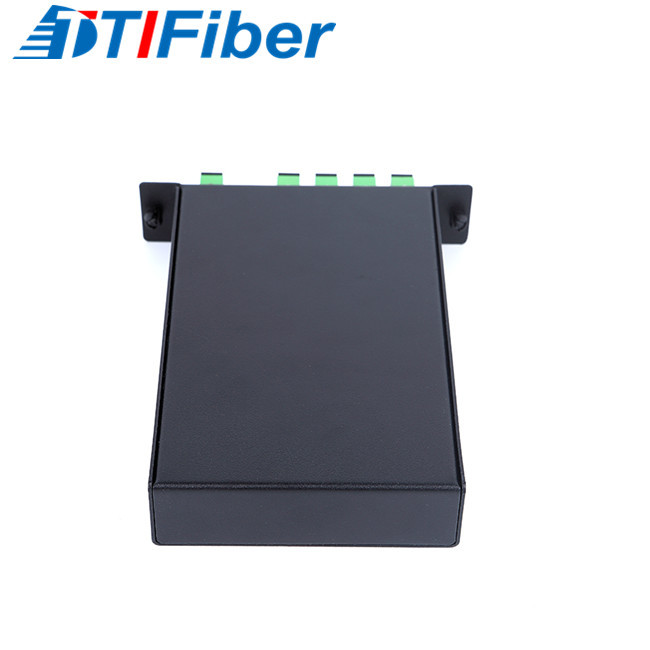 G657A1 Fiber Optic Splitter 1x2 1x4 1x8 1x16 FTTH Metal Box LGX Cassette Type