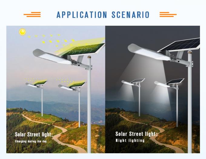 High Lumens Outdoor Waterproof 100W 150W 200W All In One Solar Light 2