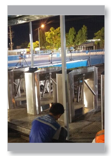 Access Control Face Recognition Thermal Scanner 50w 35 p/m for Tripod Turnstile