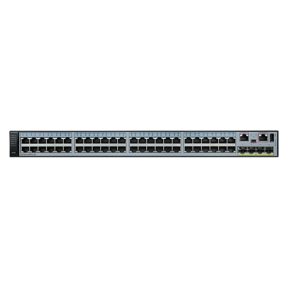 S5700 Series 48 10/100/1000base-T and 4 1000base-X Ports Switch H3C S5720-56PC-Ei-AC Switch