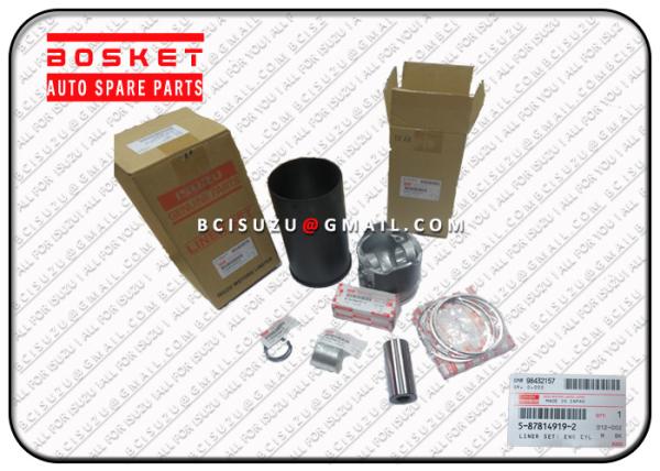 Diesel Engine Isuzu NPR Parts NPR70 4HE1 Liner Set Engine Cyliner 5878149190 5