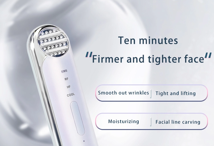 4 In 1 RF Face Lifting Skin Tightening Beauty Machine Galvanic Photon