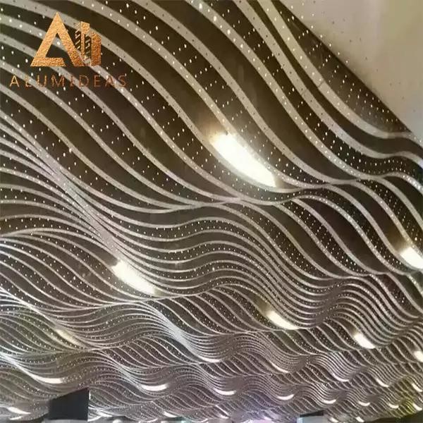 Metal Baffle Ceiling