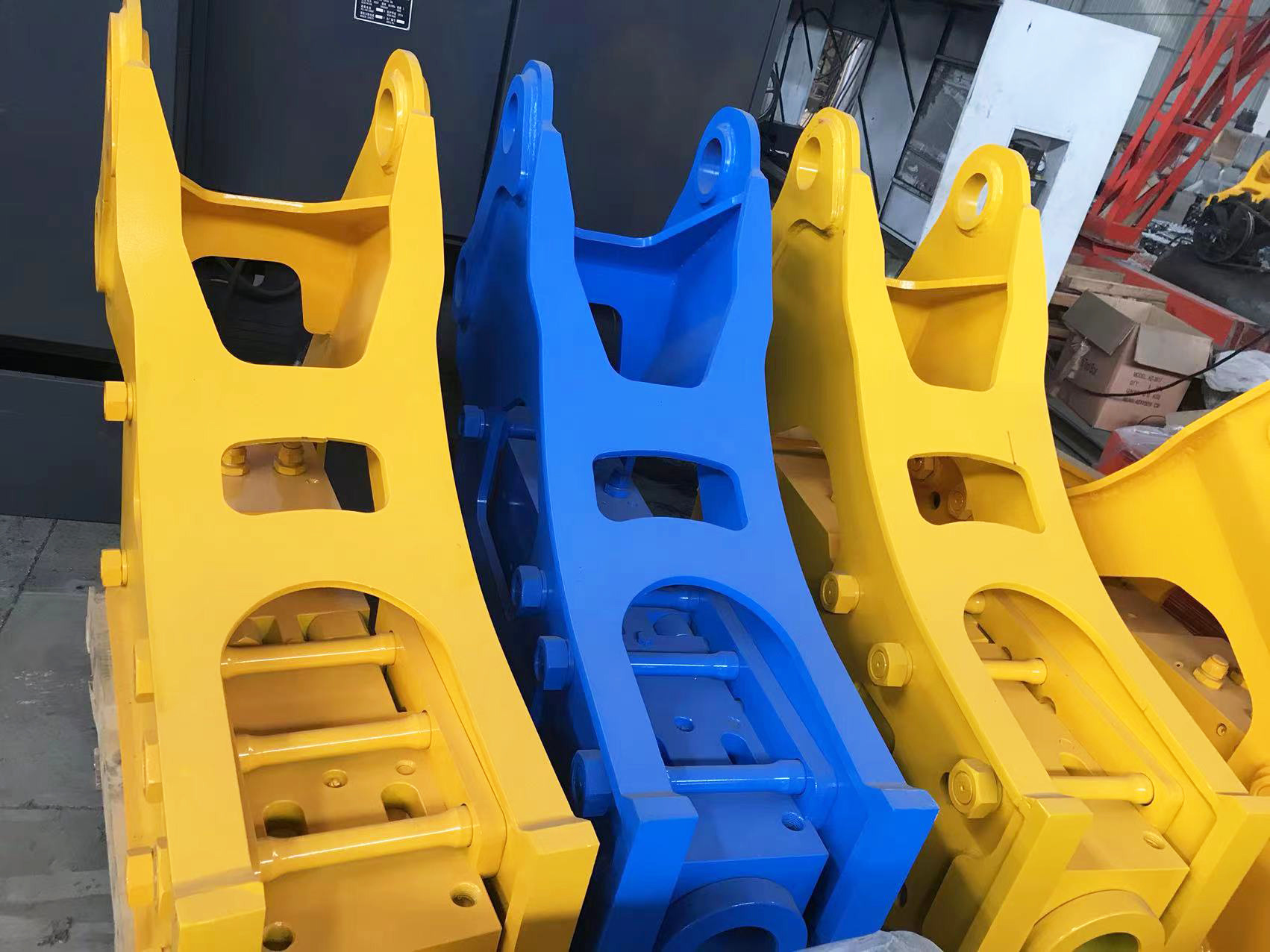 Side Top Box Type Hydraulic Rock Breaker Hammer For 15 Ton Digger