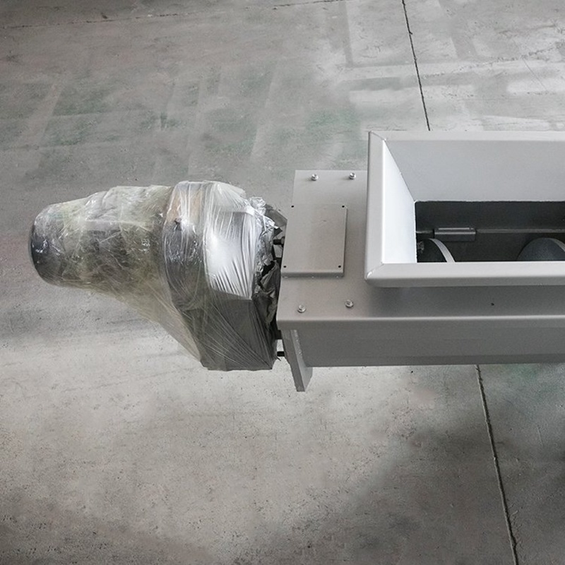 OEM Custom Grain Sludge Conveying Carbon Steel Screw Conveyor