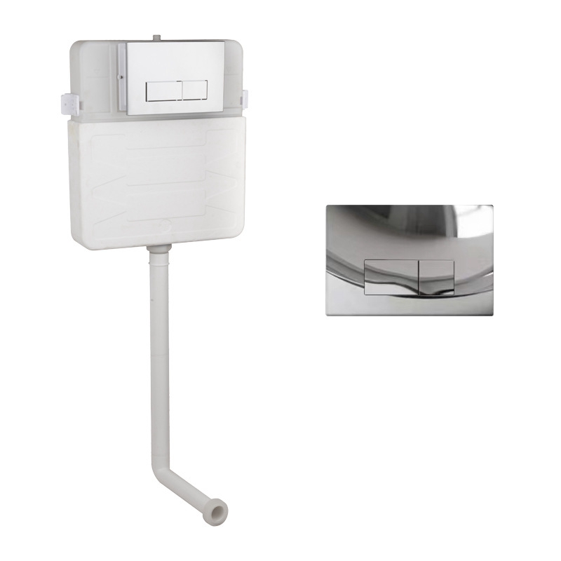 Plastic Toilet Flush Water Tank for Modern Ceramic Toilet WC in Bathroom Renovation