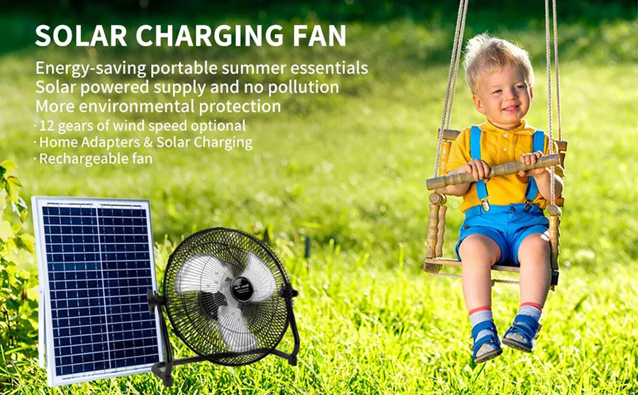 MINI Solar Power System Full Fans Kit Including Panels Battery Lights USB