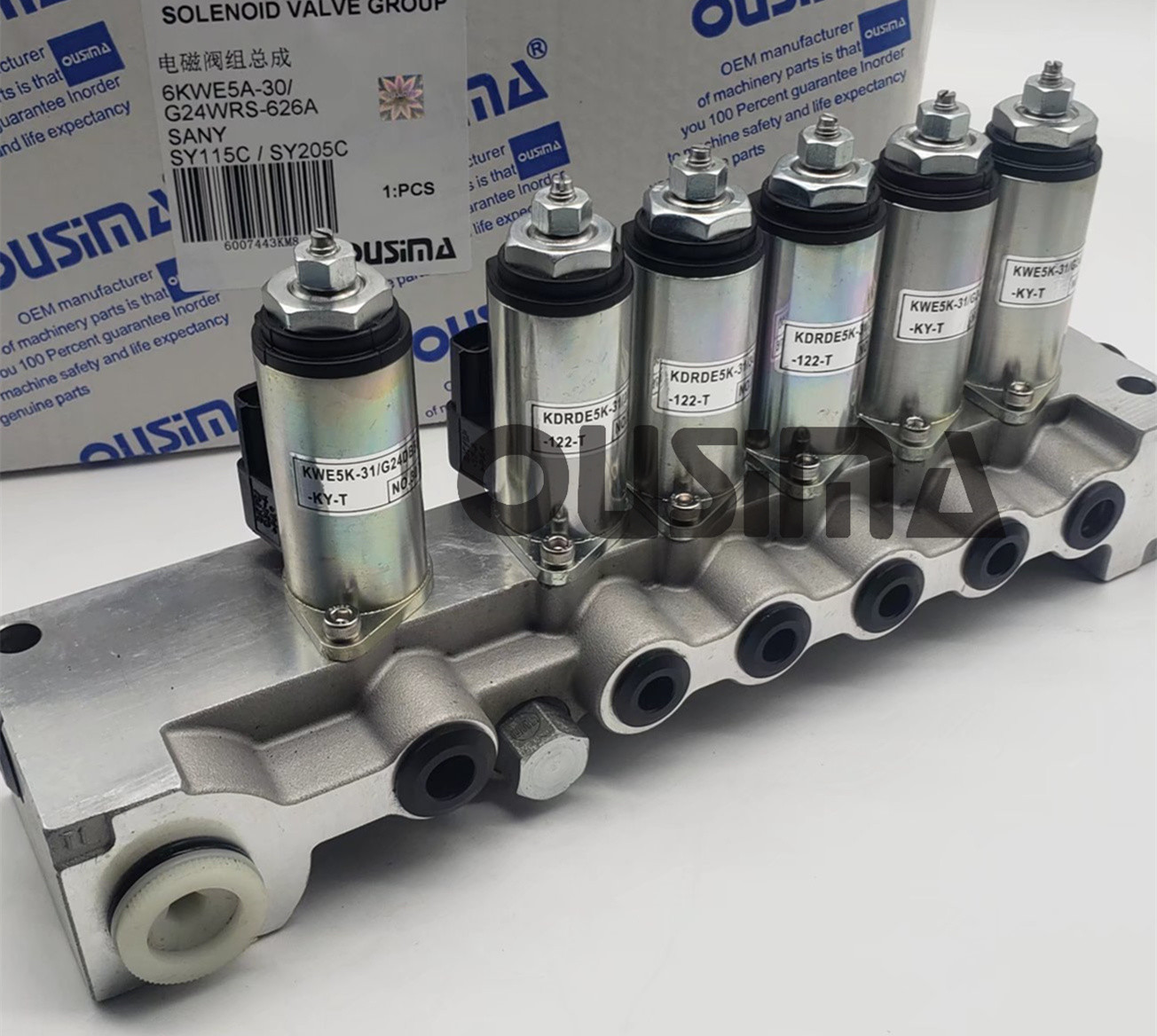 Excavator Six Electromagnetic Commutation Valve 6KWE5A-30 G24WRS-626A