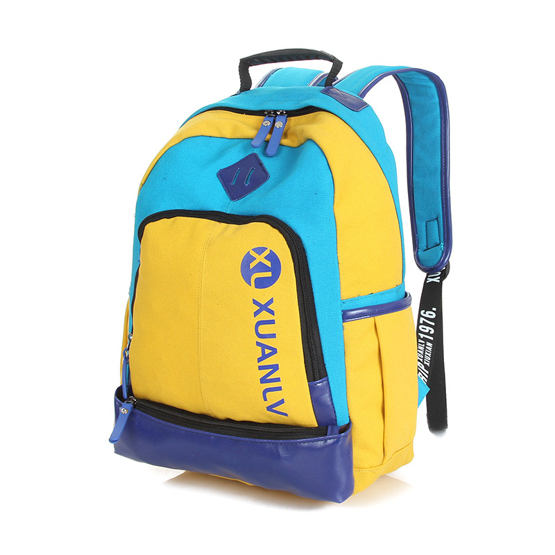  teen canvas backpacks colorful bluemochilas de moda городской рюкзак mochilas escolares Manufactures