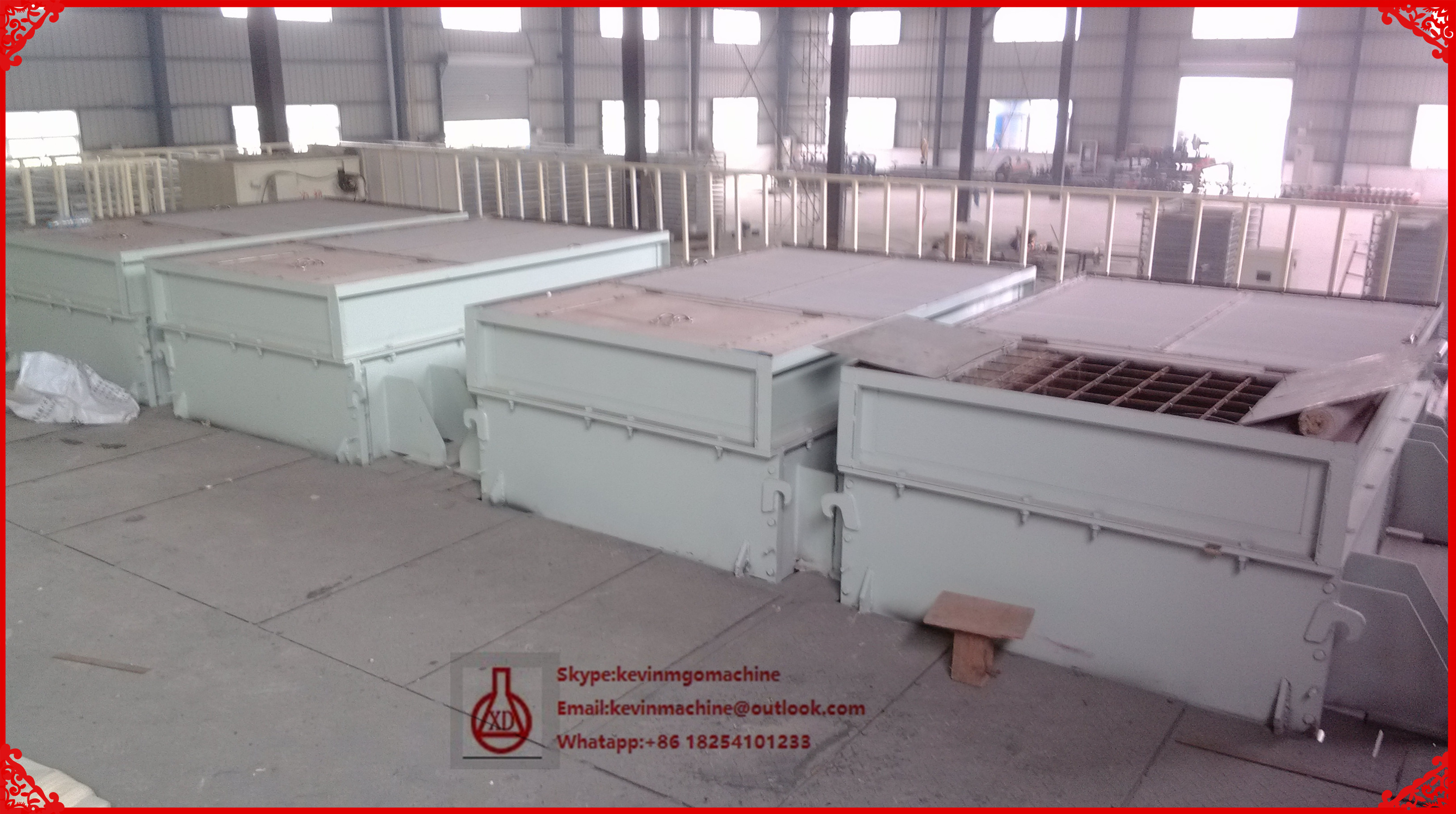 Moisture Resistant Magnesium Oxide Board Production Line for 3mm - 25mm Board Thickness