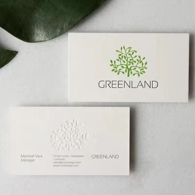 Soft Touch Thank You Envelope Paper Business Card for Your Customer Requirements