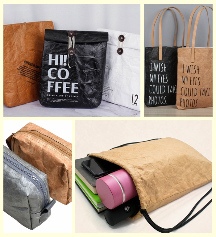 1073D 1443R Printable Colored Tyvek Dupont Paper For DIY Bags Waterproof