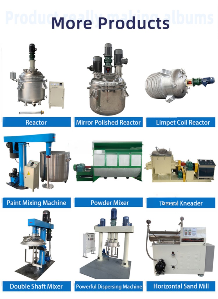 Paint Production Line for Farms Machinery Equipment Making Machine for Paint Dispersion