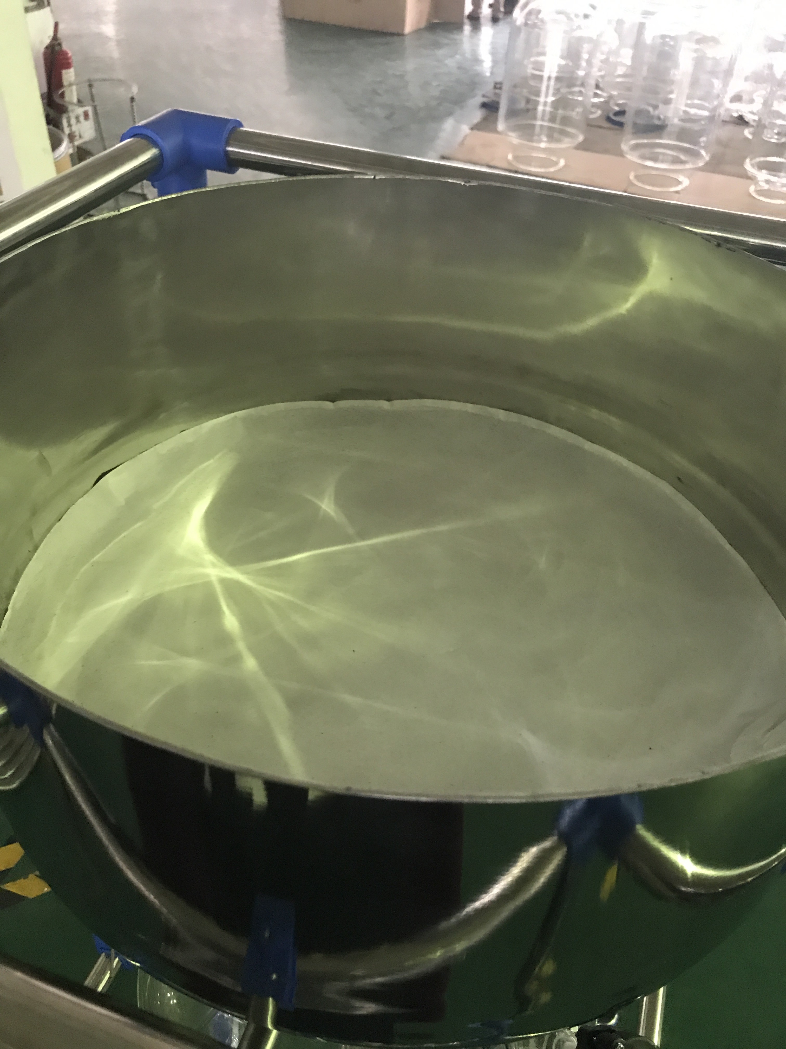 Laboratorial Vacuum Filtration Funnel , Sintered Glass Buchner Funnel Electronic Speed Regulation