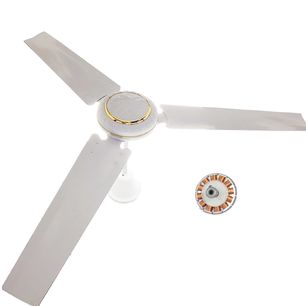 Bedrooms Ceiling Blade Fan Low Noise With Brushless Copper Motor