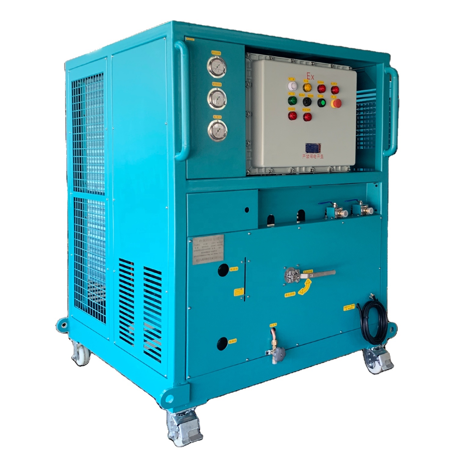 6HP 2HP Commercial Refrigerant Recovery Machine Freon Reclaim Machine