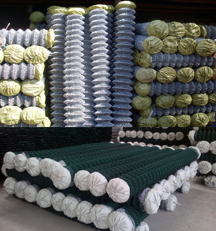 Wholesale chain link fence price, used chain link fence for sale factory