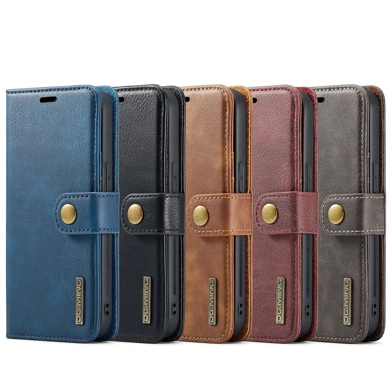 Pu Leather Mobile Phone Cases for Iphone 15 Pro Max Business Design Style with Card Slot and Customized Logo