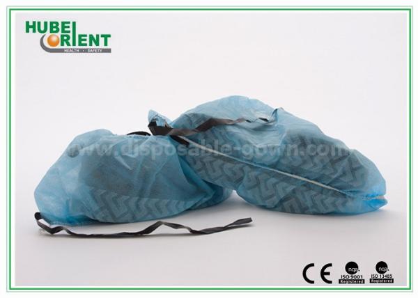 18"/16" Non Woven Shoe Cover With Antistatic Strip/Disposable ESD Shoe Covers