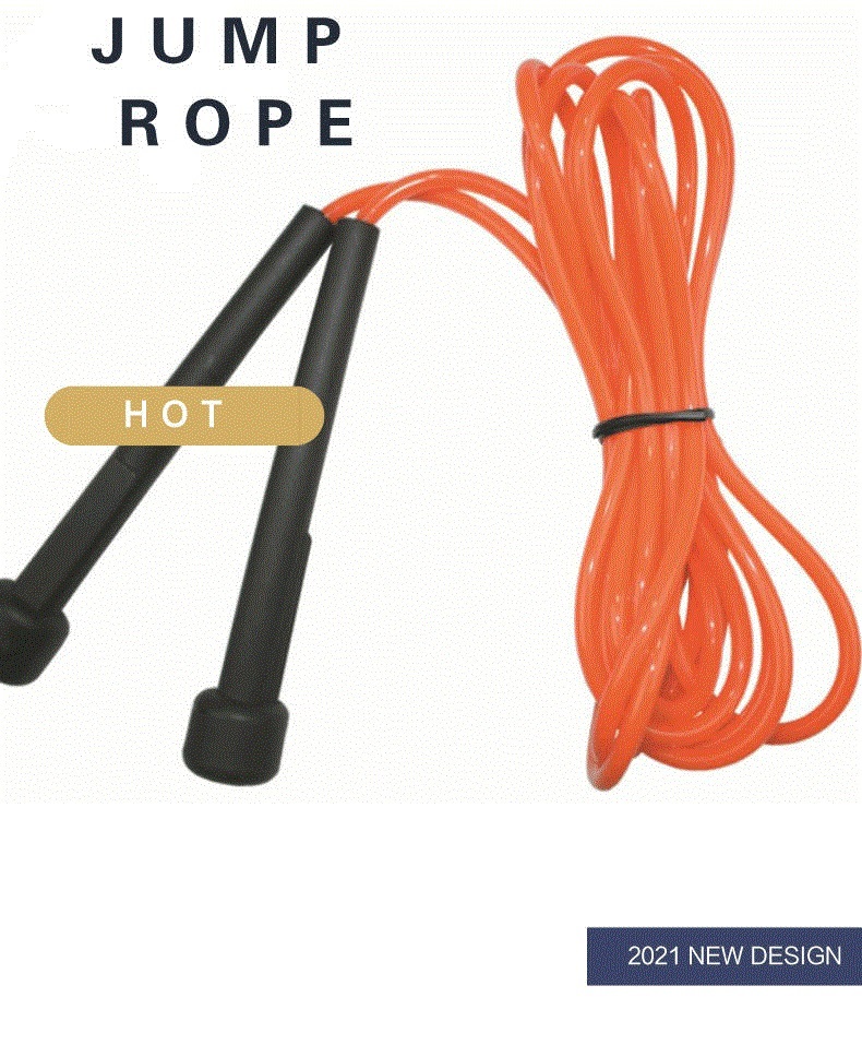 Plastic 280CM Workout Skipping With Heavy Rope For Beginners Jump Fitness ODM