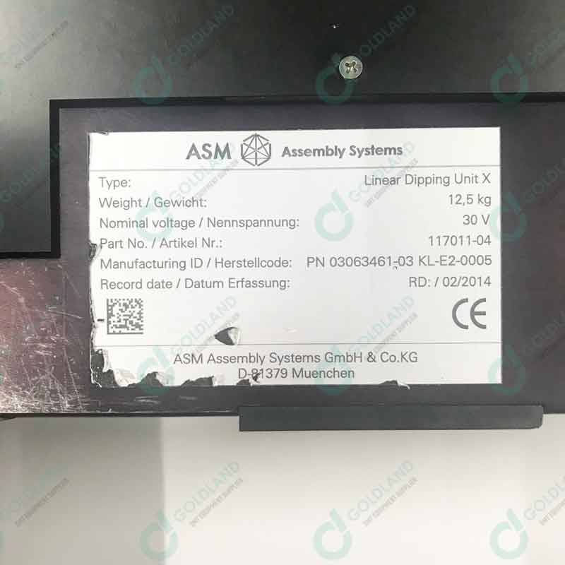 Siplace Linear Dipping Unit X feeder 03063461 Siemens X pick and place machine use smt feeder siemens feeder