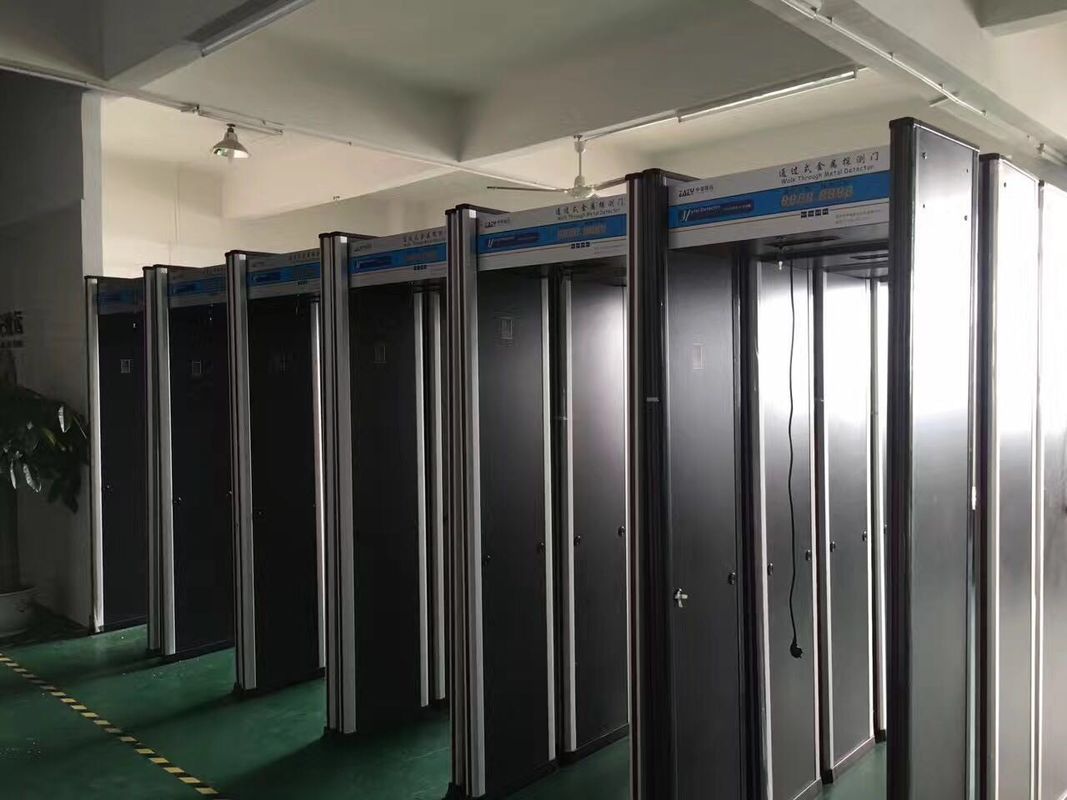 0 - 99 Sensitivity Walk Through Security Scanners Waterproof With 6 Detecting Zones