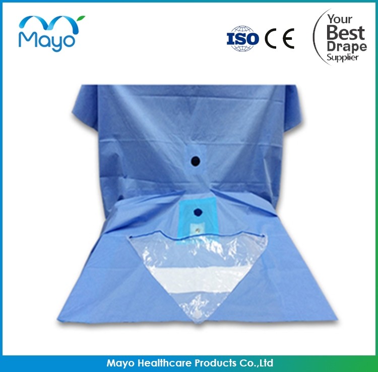 SMS PP Disposable Surgical Drapes Urology Surgery TUR Drape Customized