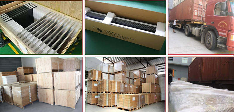 Multiple Profile Aluminum Cold Plate 400W Epoxy Gluing With Copper Pipe
