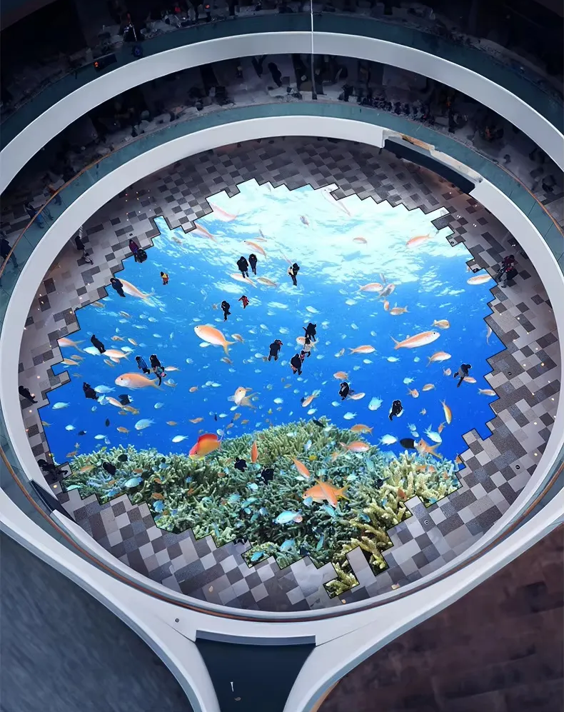 Full Color LED Display Floor Tile led Screen Sensory LED Screen