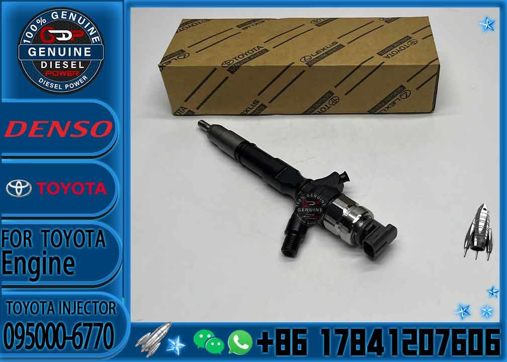 Common Rail Fuel Injector 095000-7040 0950007040 095000-6770 23670-30150 23670-39145 on sale