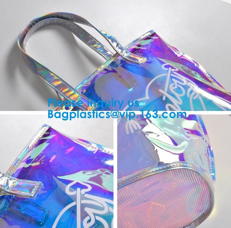 Holographic Makeup Bag Iridescent Cosmetic Bag Hologram Clutch Large Toiletries Pouch Holographic Makeup Pouch Bag