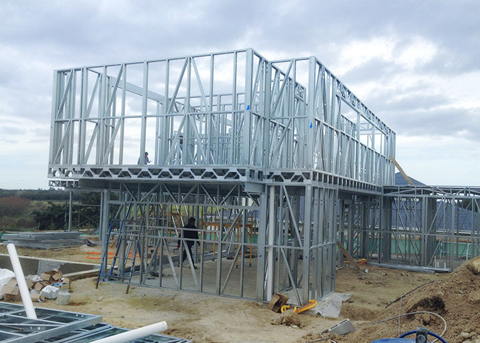 Light Gauge Steel Structure Prefabricated Double Prefab Home Kits