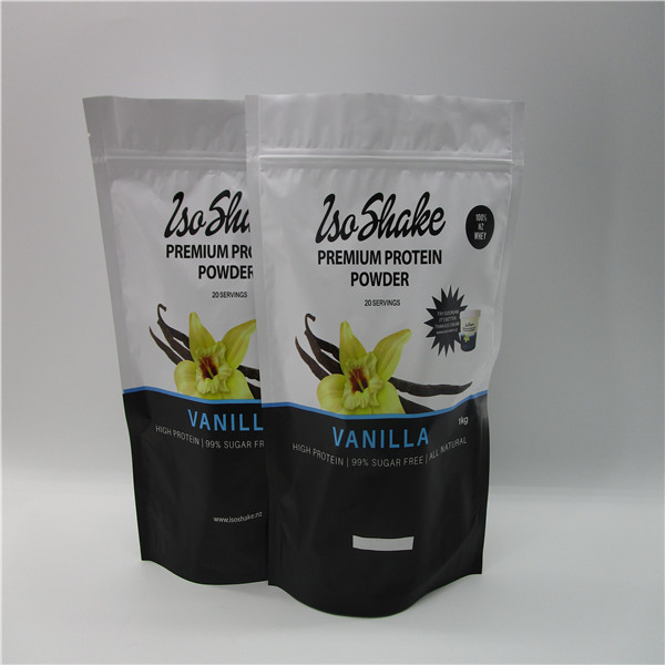 custom foil moisture permeable Stand up matte finished cookies bag