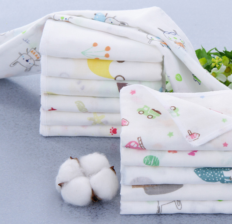 Double Gauze Blanket 60S 160X120 Two Layers Soft Cotton Gauze Fabric