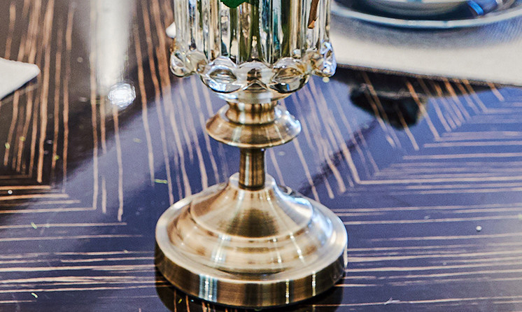 Classical Crystal Glass Transparent Vase Flower Display Glass Vase