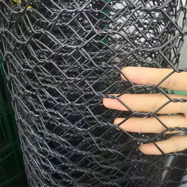 50mm* 60mm Twist Hexagonal Gabion Wire Netting Polyester OEM
