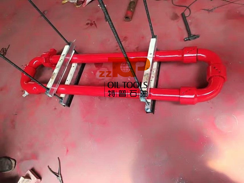 2" 3'' Hose Loops High Pressure Pipe Line For Wellhead Manifold